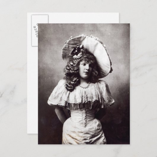 Marie Lloyd Briefkaart (Voorkant / Achterkant)