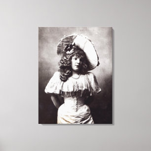 Marie Lloyd Canvas Afdruk