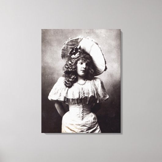 Marie Lloyd Canvas Afdruk (Voorkant)