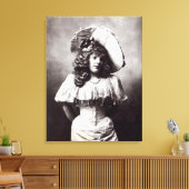 Marie Lloyd Canvas Afdruk (Insitu (Woonkamer))