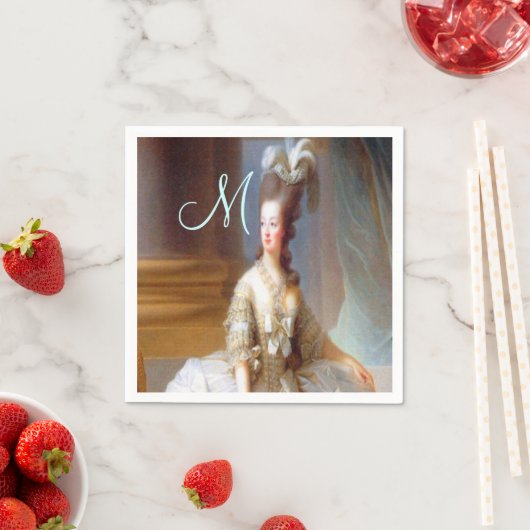 Marie Monogram Elegant Frans Chic Servet (Insitu)