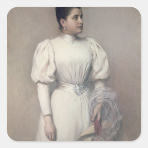 Marie Renard Vierkante Sticker