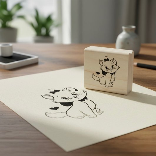 Marie Rubber Stamp Rubberstempel