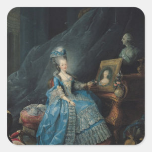 Marie-Therese de Savoie 1775 Vierkante Sticker
