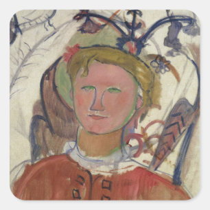 Marie Vassilieff Vierkante Sticker