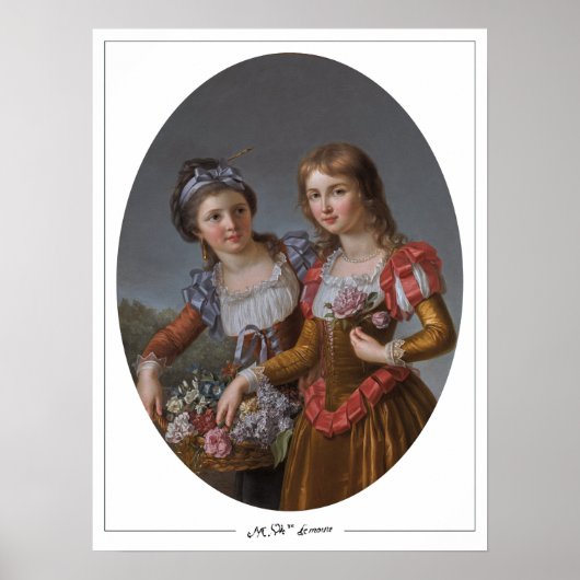 Marie-Victoire Lemoine Zedign Art Poster #9 (Voorkant)