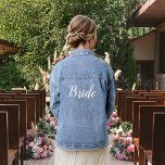 Mariée<br><div class="desc">Superbe veste de denim de mariée. Parfait pour la photo avec la fête de la Mariée !</div>
