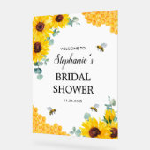 Mariée à la Ruche Tournesols Rayons de Miel Enterr (Angle)