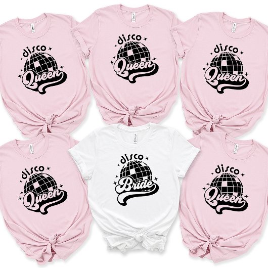 Mariée Babe Nom personnalisé T-shirt Bachelorette