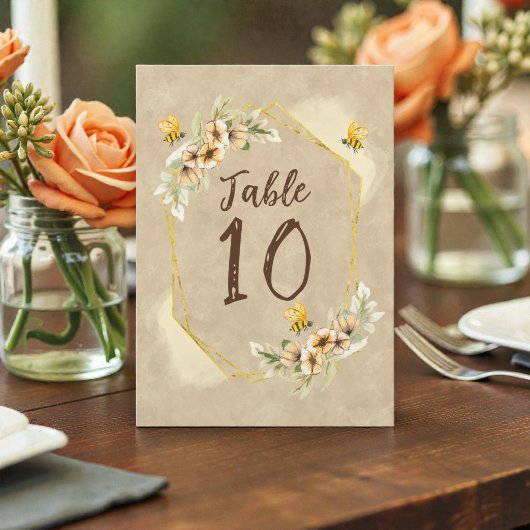 Mariée Chérie Numéro de Table de Mariage Pas Cher