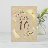 Mariée Chérie Numéro de Table de Mariage Pas Cher (Debout devant)