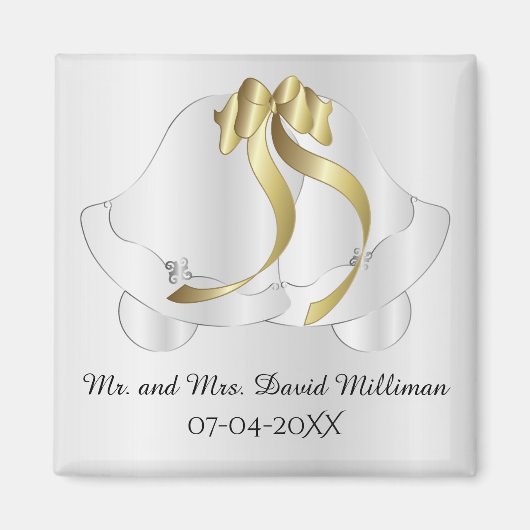 Mariée du jour de mariage / Magnet de conservation (Devant)