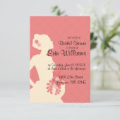 Mariée en Diamants de Robe Invitation de douche nu (Debout devant)