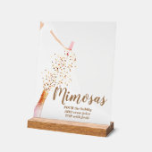 Mariée en Fête des mariées Gown Bar Mimosa (Angle)