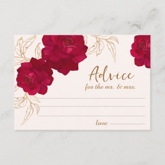 Mariée en fleurs douche nuptiale Conseils Carte de (Devant)