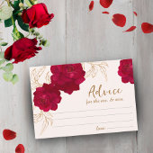 Mariée en fleurs douche nuptiale Conseils Carte de