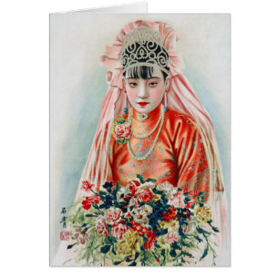 Mariée en rouge au Mariage chinois à Shanghai