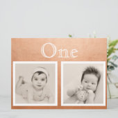 Mariée Marié Âge Personnalisé Numéro de Table Rose (Debout devant)