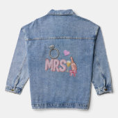 Mariée MRS Faux Patch Champagne brodé (Verso)