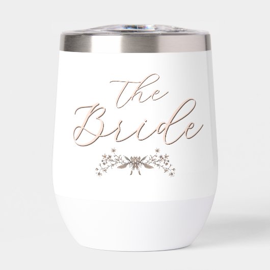 Mariée personnalisée Fleurs sauvages rustiques (Avant)