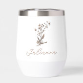 Mariée personnalisée Fleurs sauvages rustiques (Arrière)