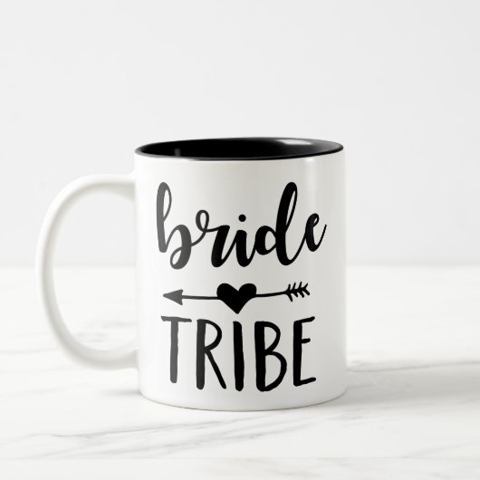 Mariée Tribe Bachelorette Café Mug (Gauche)
