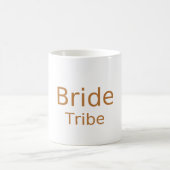 Mariée Tribe - Elégante Conception de Mug Mariage (Centre)