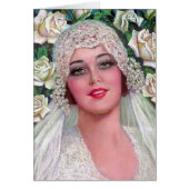 Mariée Vintage avec des Roses (Devant)