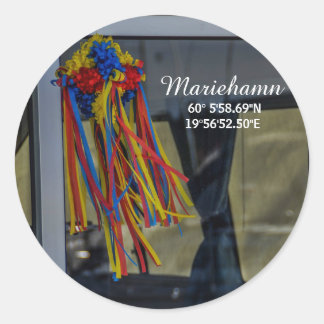 Mariehamn, Åland Ronde Sticker