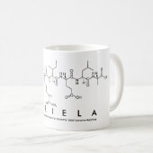 Mariela peptide nom mug (Devant droit)