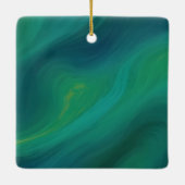 "Marielle" - Mooie dansende zeemeermin Keramisch Ornament (Achterkant)