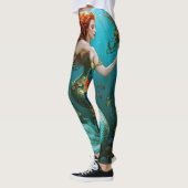 "Marielle" - Mooie dansende zeemeermin Leggings (Links)