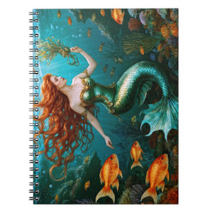 "Marielle" - Mooie dansende zeemeermin Notitieboek