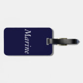 Marien Bagagelabel (Achterkant horizontaal)