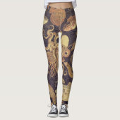 Marien leven, Pompeï mozaïek Leggings (Voorkant)