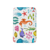 Marien levenspatroon met zeeen badmat (Voorkant Verticaal)