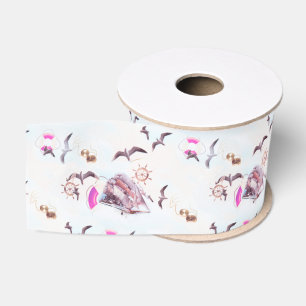 Marien patroon grosgrain lint