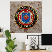 Marien speciaal operationeel programma (MSOR) [3D] Poster (Thuiskantoor)
