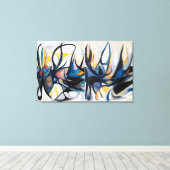 Marien tweeluik - verpakte canvas print (Insitu (Houten vloer))