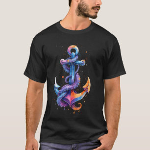 Mariene anker octopus t-shirt