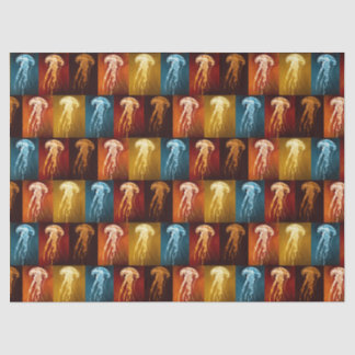 Mariene aquarel vintage elegante kwal tissuepapier