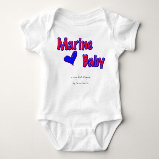 Mariene baby romper (Voorkant)
