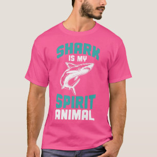 Mariene Biologie Haai Is Mijn Spirituele Dier T-shirt