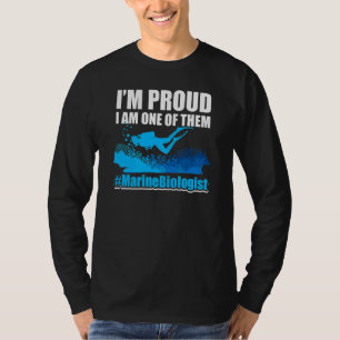 mariene bioloog algen Zee oceaanbiologie wetenscha T-shirt