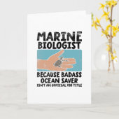 Mariene bioloog kaart (Gele Bloem)