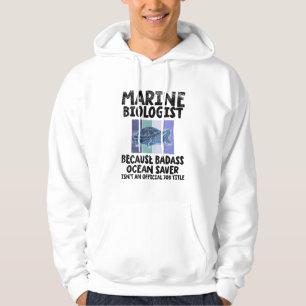 Mariene bioloog Mariene Biologie Hoodie