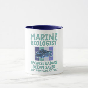 Mariene bioloog Mariene Biologie Mok