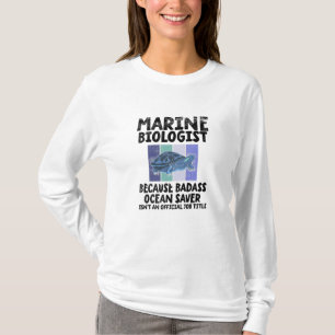 Mariene bioloog Mariene Biologie T-shirt