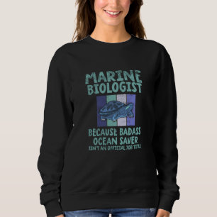 Mariene bioloog Mariene Biologie Trui