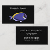 Mariene bioloog Visitekaartjes (Voorkant / Achterkant)